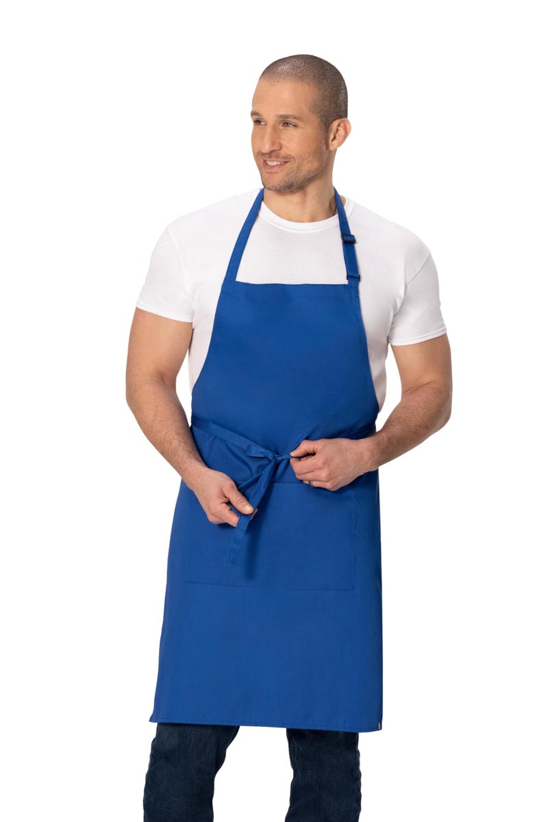 شيف وركس مريلة جزار للجنسين من Chef Works مقاس ملكي واحد - Image 5